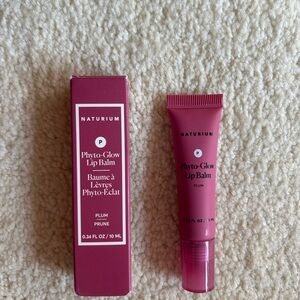 Naturium Phyto-Glow Lip Balm — Plum Hydrating Tint